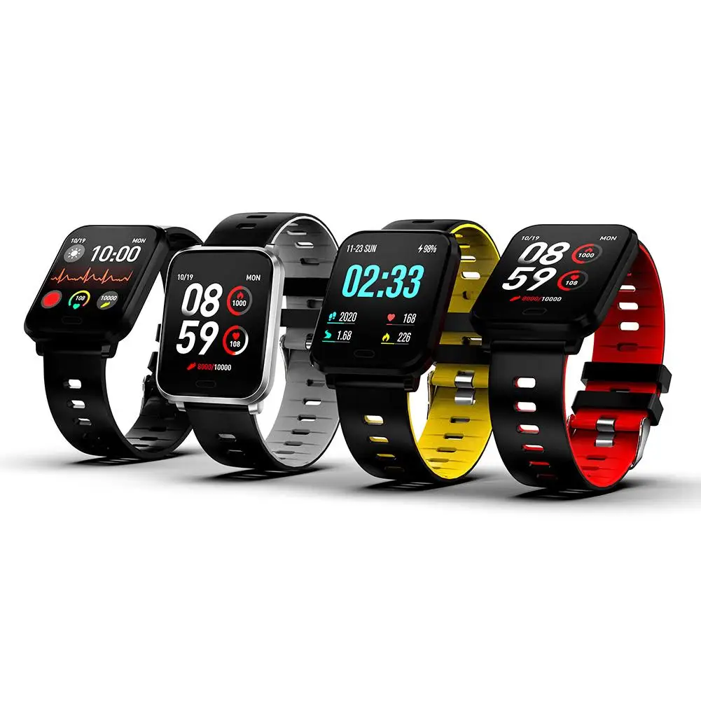 

K10 Square Smart Watch Heart Rate Blood Pressure Monitoring Multiple Sports Mode IP68 Waterproof Smart Watch Unisex Couple New