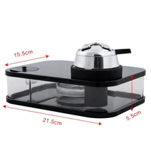 Акрил кальян набор наргиле кальяна с Led светильник калауд для кальяна с шланг контейнер для воды аксессуары для трубок