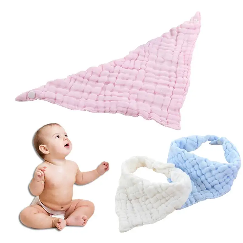 Baby Supplies Baby Bibs With Six Layers Folding Washing Pure Cotton Triangle Bibs Special Baby Does Not Hurt The Skin