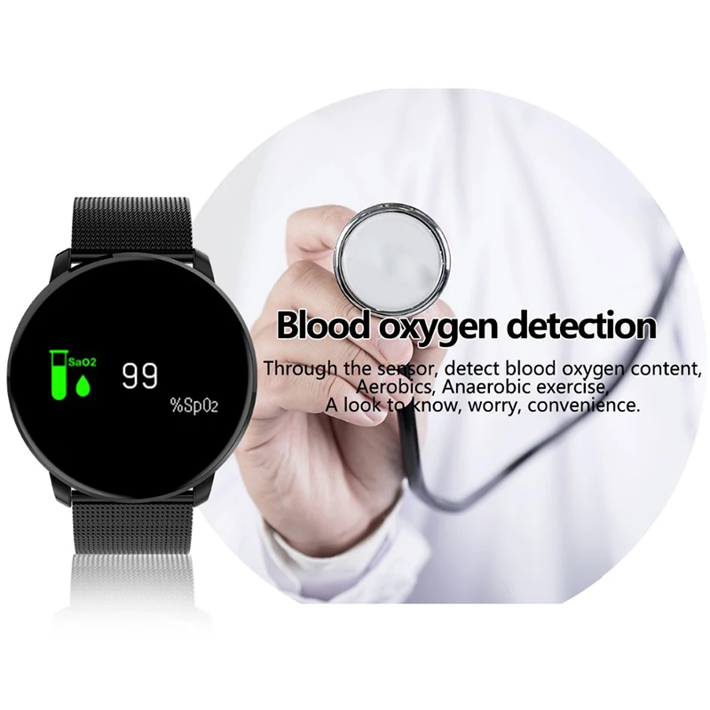 M9 Smart Bracelet Heart Rate Meter Step Sleep Blood Pressure Alarm Watch Movement Track Record Bracelet Smart Watch