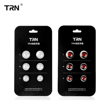 

TRN Eartips L/M/S 4.5-5mm T400 In-Ear Earphone Silicone Case Ear Tips Cover Ear Sleeve Headphone Accessories Silicone Ear Cap
