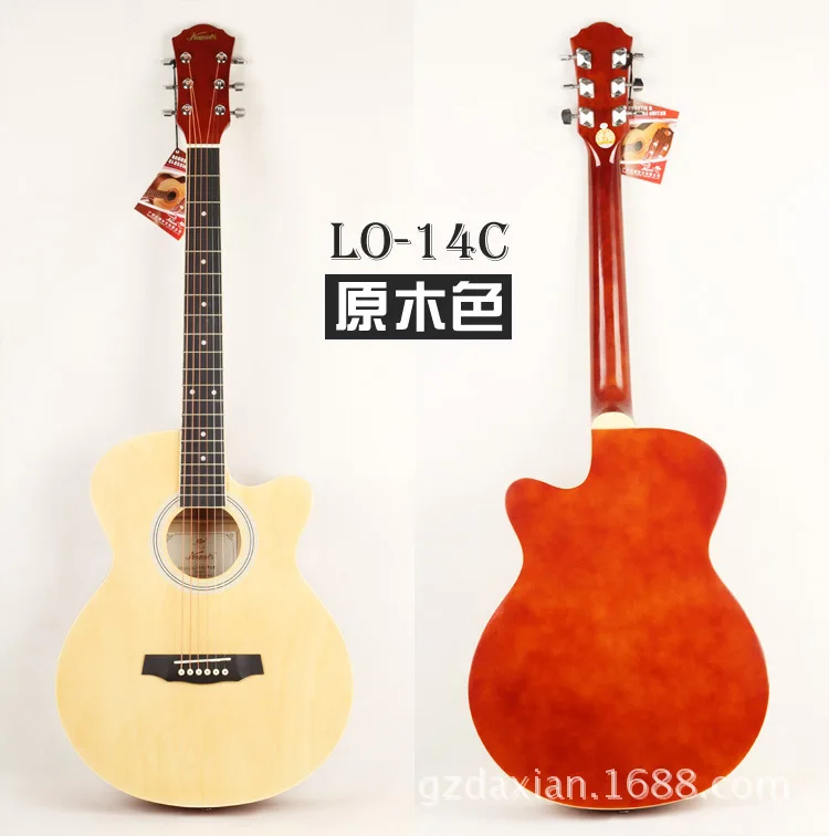 High Quality Chinese Kapok Brand Original Acoustic Guitar