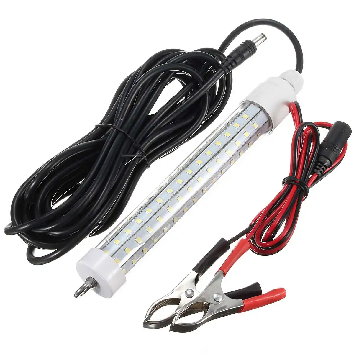 

Overvalue Durable White Fishing Light 10W 12V Lunar Underwater LED Night Fishing Lamp Tool Attracting Fish Fishing Tools