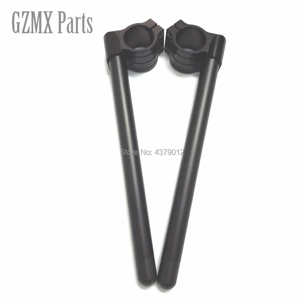 

High Quality Racing CNC Cafe Racer 37MM Clip on Ons for CBR600F VF700 / VFR750 Ninja 250R GS500 Clipon Fork Handlebar Universal