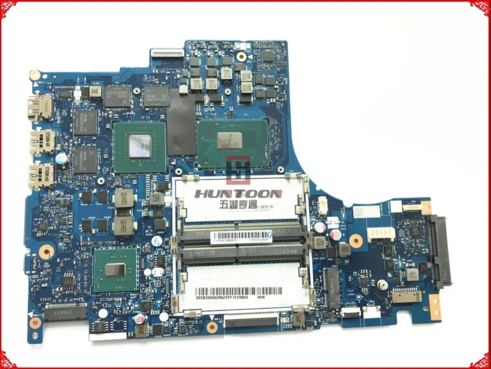 

High quality FRU:5B20N00299 For Lenovo Ideapad Y520-15IKBN Laptop Motherboard DY512 NM-B191 SR32Q I7-7700HQ 4GB Fully Tested