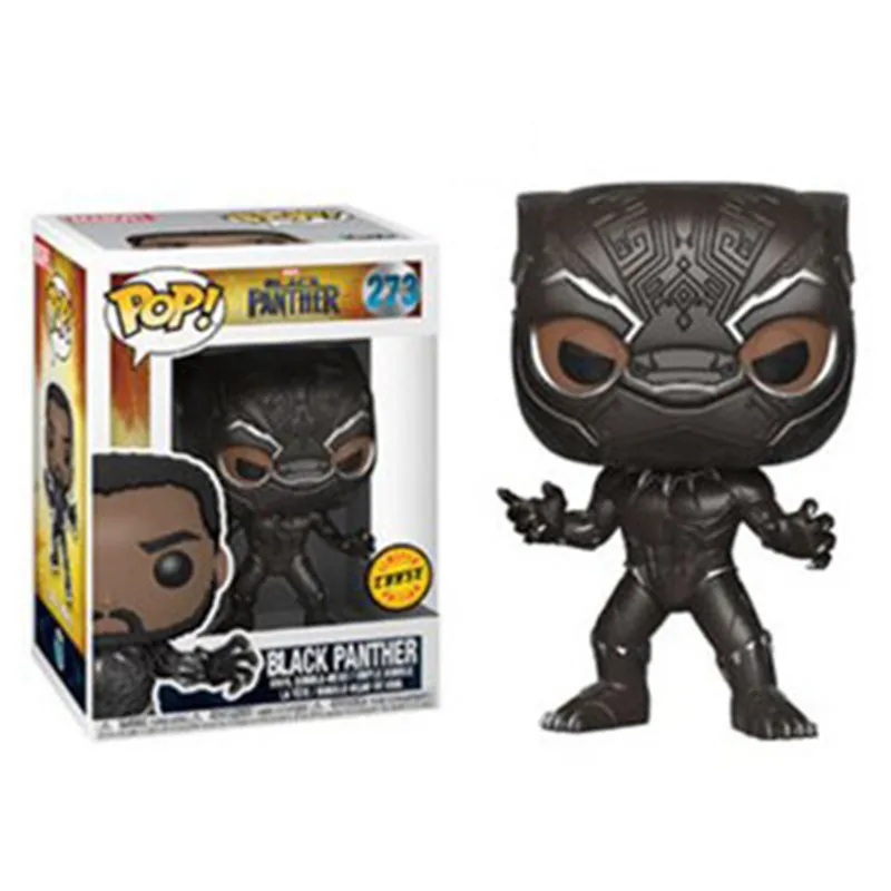 Экшн фигурки Funko POP из фильма Marvel Черная пантера ERIK SHURIi NAKIA игрушечные модели Аниме