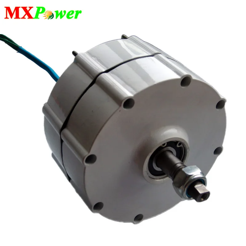 

2019 Best Selling 600W AC24V/48V Low Rotate Speed Permanent Magnet Alternator Wind Generator Alternator Low RPM PMG