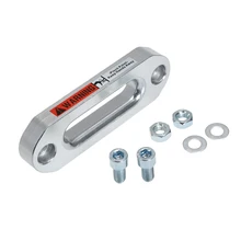 Универсальный алюминиевый хоз Fairlead для синтетический трос лебедки кабель ATV авто аксессуары