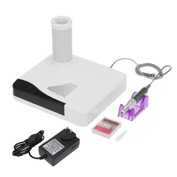 

4-In-1 Nail Tool Kit with 60W Electric Nail Drill Machine Nail Dust Collector Nail Dust Collection & Trimming Manicure Tool