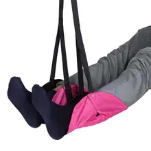 Путешествия самолет подставка для ног гамак передвижное кресло офис дома гамак для ног путешествия открытый Крытый мини опора для стоп гамак