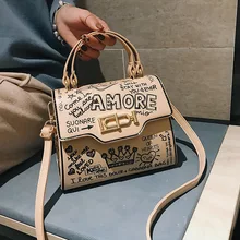 2019 Printing Crossbody Bags For Women Luxury Handbags Designer Famous Brand Bolsa Feminina Shoulder Bag Ladies Sac Main Leather new bee pearl women crossbody messenger bags shoulder leather handbags for famous luxury brand designer bolsa feminina sac 2018