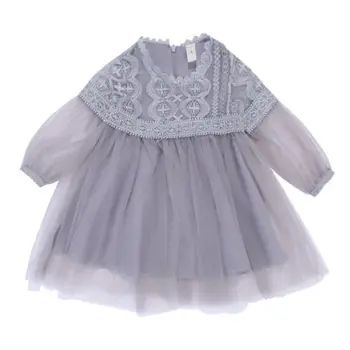 

Kids Baby Toddler Girl Clothing Flower Dress Lace Xmas Party Tutu Mini Tiered Wedding Formal Dress Baby Girls 0-3