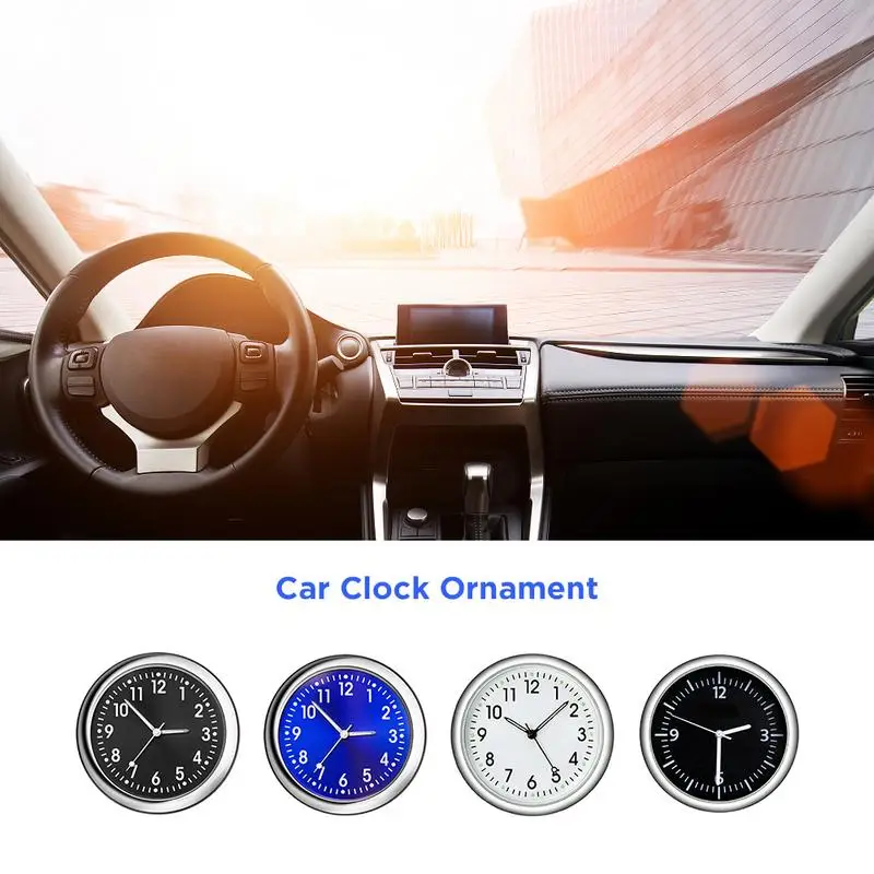 

Car Decoration Electronic Meter Car Clock Timepiece Auto Interior Ornament Automobiles Sticker Watch Interior In Car Accessories