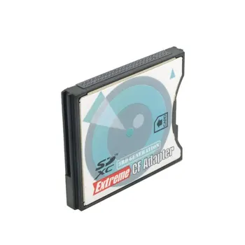 

10pcs/lot Cablecc Camera SD SDHC SDXC to High-Speed Extreme Compact Flash CF Type I Memory Card Adapter