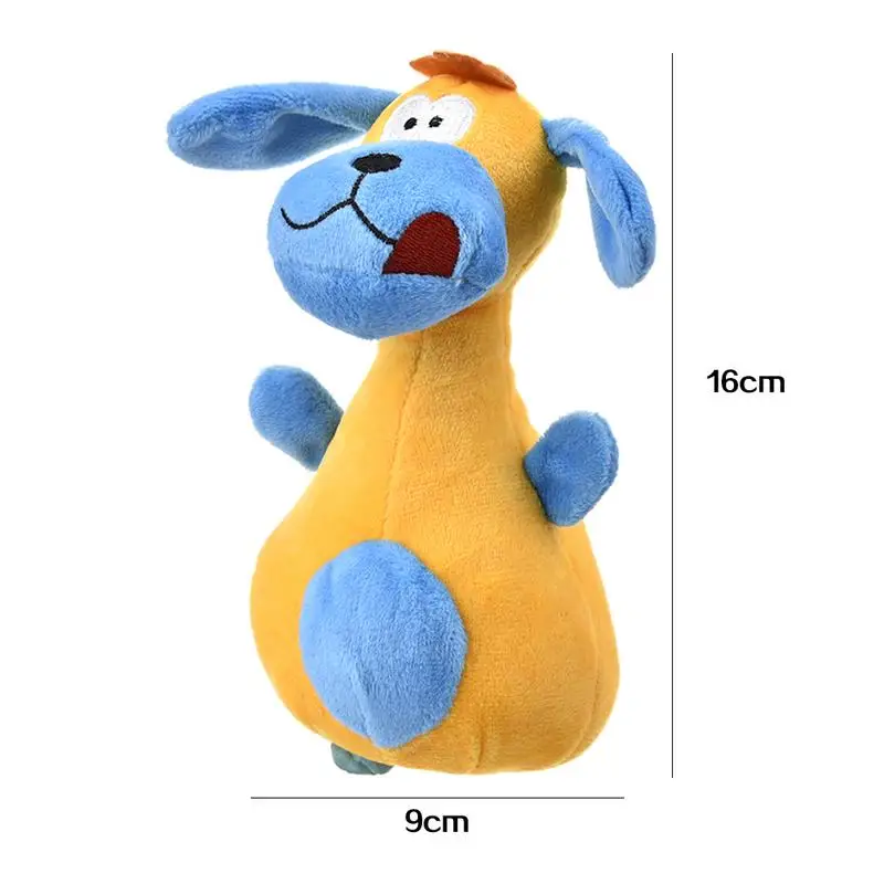 

Big Ears Dog Plush Toys With Sound Designed Be A Cute Dog In The Shape Of The Bowling Pin Fabric Of Super Soft Short Plush