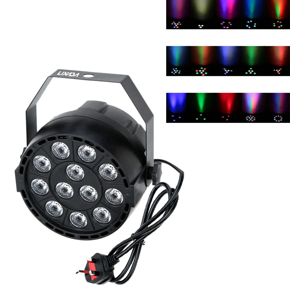 Show Disco Party Light DMX 512 RGBW LED Stage PAR Light Strobe