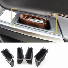 Carmonsons для Volvo S60 V60 2009- дверная ручка подлокотник контейнер держатель лоток коробка для хранения Органайзер аксессуары для автомобиля стиль