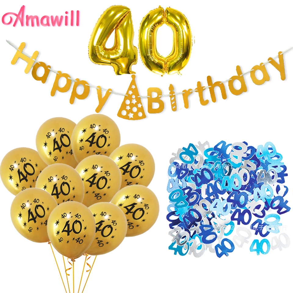 Латексные воздушные шары из фольги Amawill 40 дюймов|decorative decorative|decoration birthdaydecorate birthday