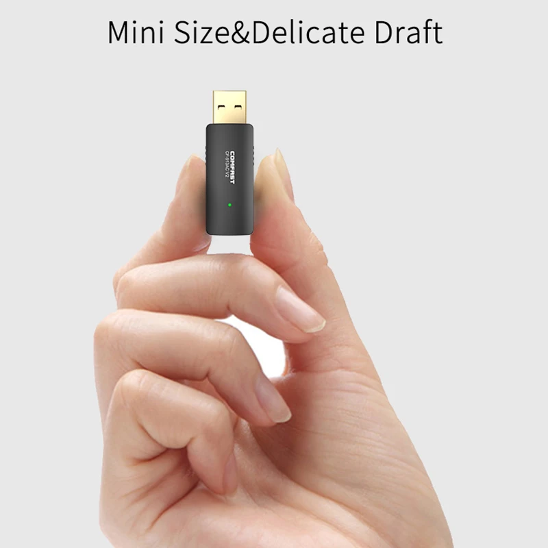 Comfast 1200 Мбит/с двухдиапазонный беспроводной USB3.0 Wifi адаптер Dongle 802.11a/g/n/ac антенна