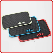 Автомобильный силиконовый Противоскользящий коврик приборная панель мобильный телефон MP3 солнцезащитные очки держатель кронштейн нескользящий липкий коврик для автомобиля Стайлинг для фокуса