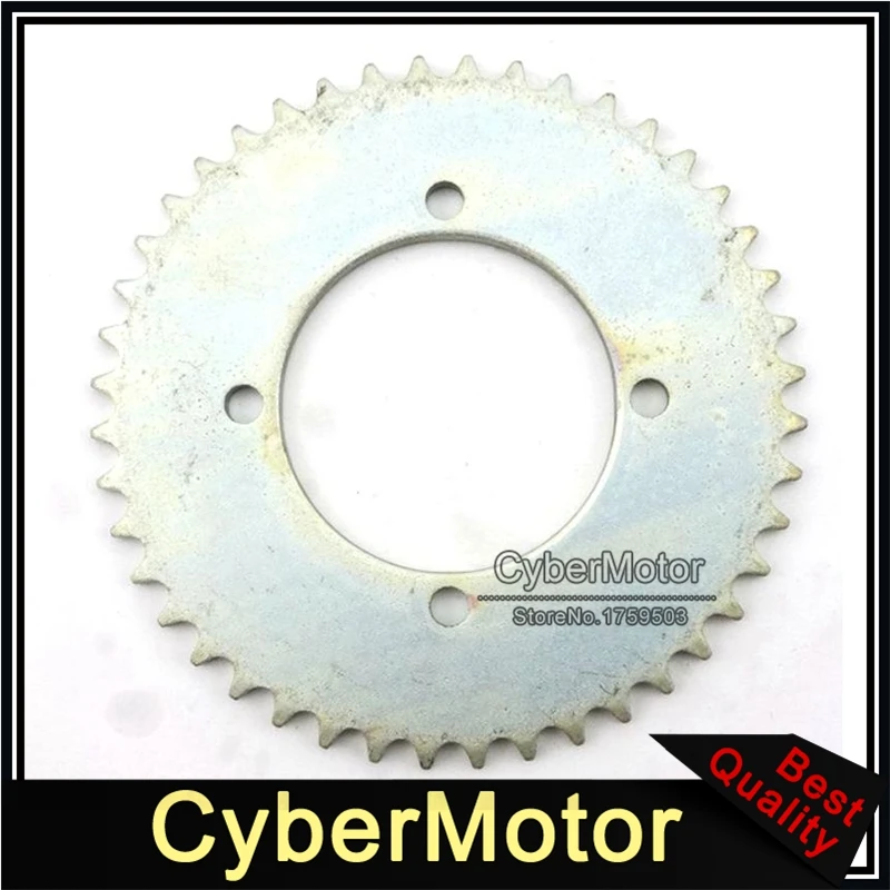 54mm 44 Tooth T8F Rear Chain Sprocket For 2 Stroke 43cc 49cc Engine Chinese Mini Moto Kids ATV Quad Pocket Bike Goped Scooter