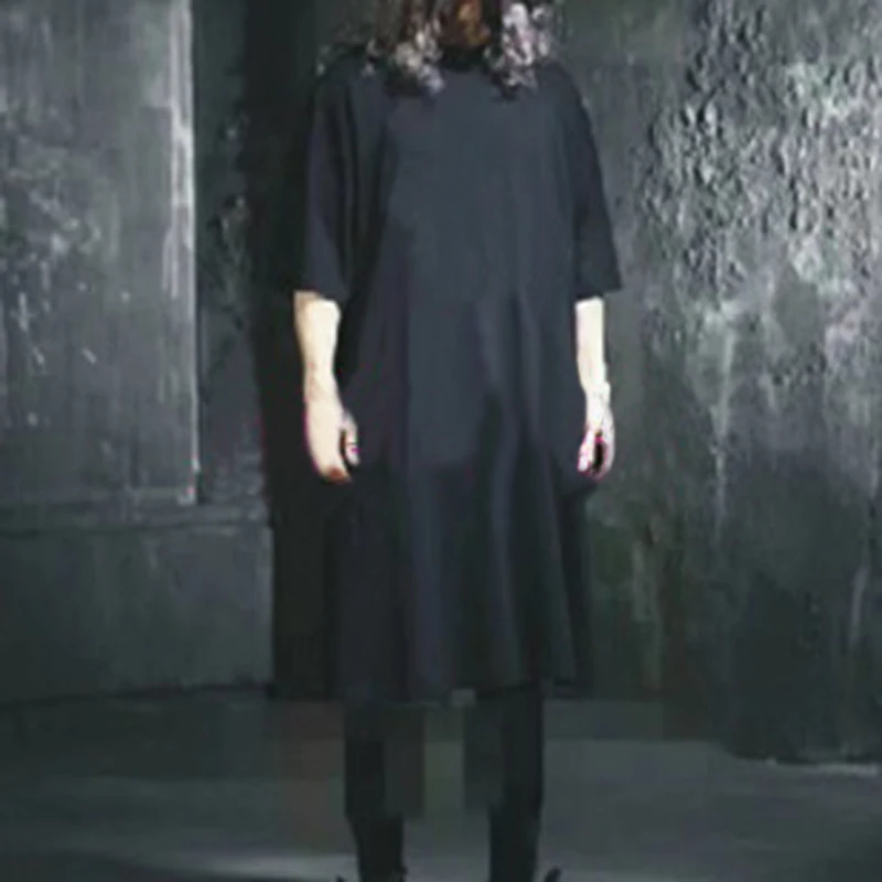 INCERUN Kurta Mens Dress T Shirts Short Sleeve Loose Kaftan Long Tee Jubba Muslim Arab Thobe Islamic Men Clothing Hombre Camisas