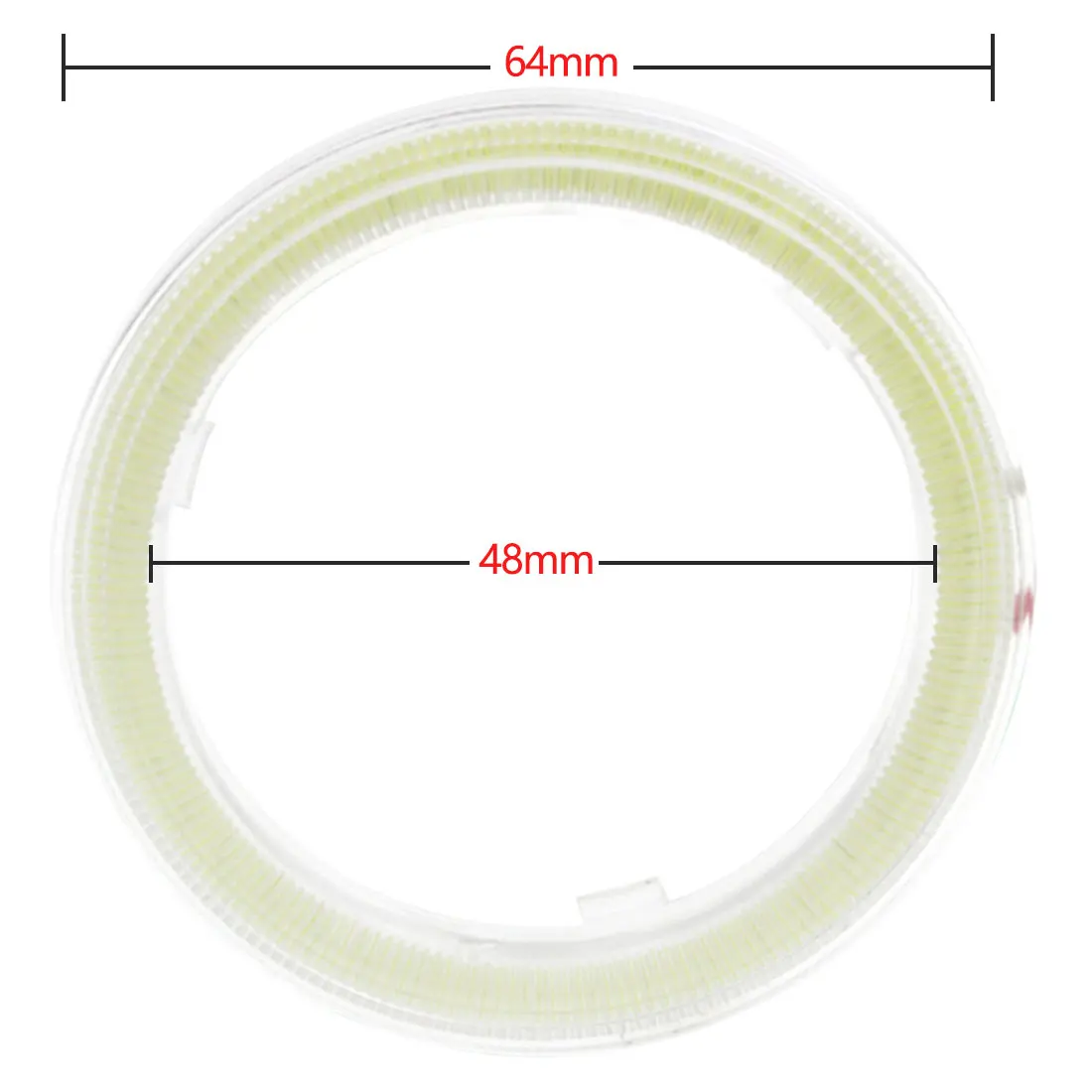 

3.2W 12V Universal 60mm 70mm 80mm Hot New Car LED Light Headlights Audio Conversion COB Angel Eye Aperture Angel Eye Fog Lights