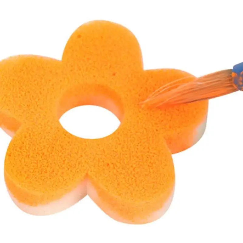 Мультяшная губка для рисования животных 24 шт./пакет Детские кисти милое