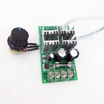 

SCM 0-5V 30A MAX PWM DC Brush Motor Speed Controller Speed Regulator for PLC control 0%-100% 10-55V