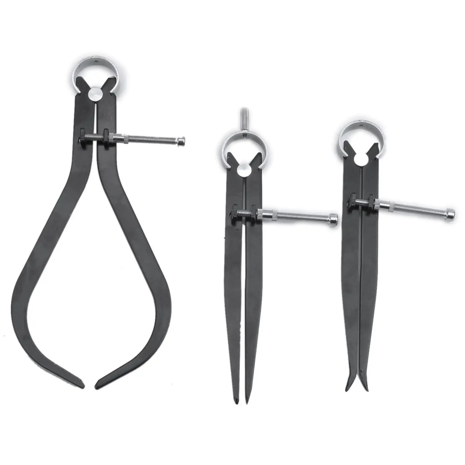 

Fashion-Spring Inside Outside Divider Caliper Set 9.8-inch Machinist Tools 3-pack