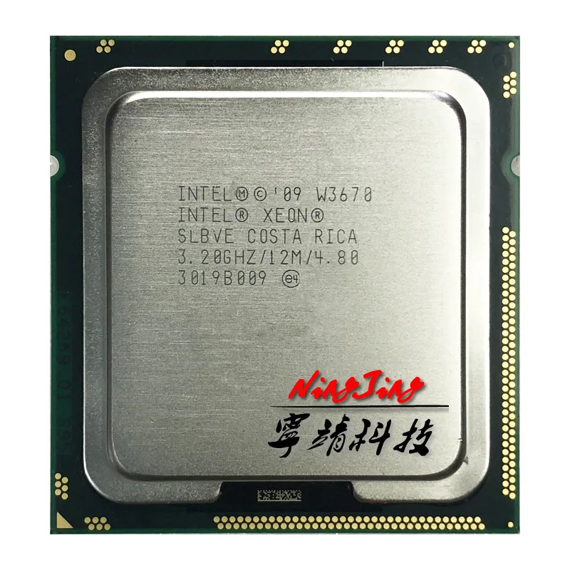 Процессор Intel Xeon W3670 3,2 ГГц, шестиядерный Процессор 12M 130W LGA 1366