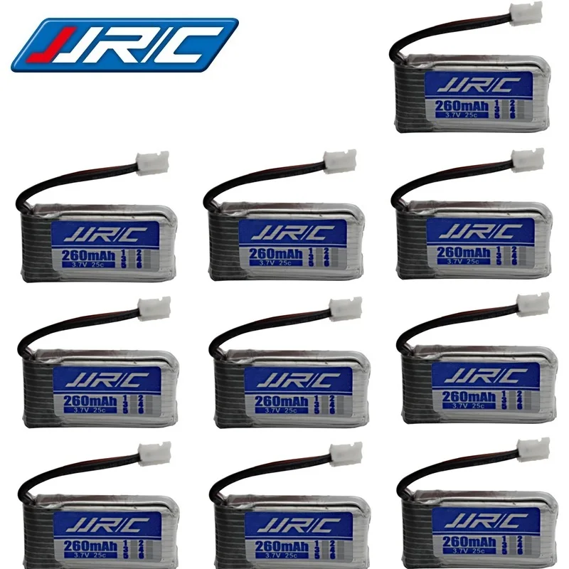 Оригинальный аккумулятор JJRC H36 3 7 В 260 мАч для квадрокоптера E010 E011 E012 E013 Furibee F36