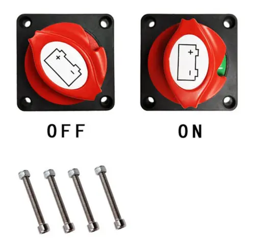 ДЛЯ МОРСКОГО КАТЕРА автомобиля RV съемный батарейный изолятор выключить выключатель питания вкл
