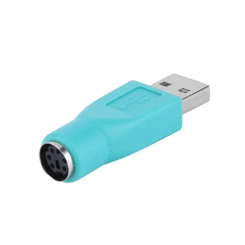 USB 2,0 штекер для PS2 PS/2 Женский конвертер адаптер для PS2 компьютер PC Клавиатура ноутбука кабель для мыши разъем