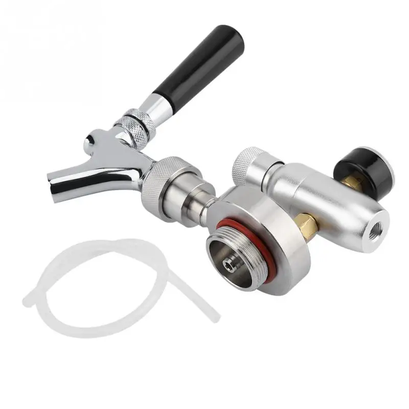 

Stainless Steel Beer Spear Faucet Tap Dispenser Kit for 2L/3.6L/4L Mini Keg Beer Growler Homebrew Spear