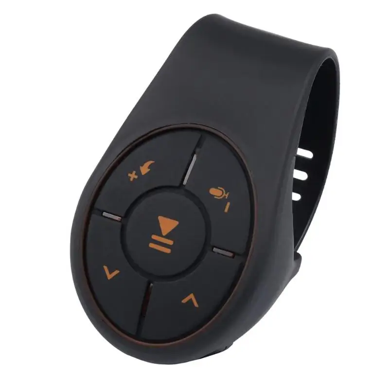 

Wireless Bluetooth Car Remote Control Chain Car Kit Receiver Media Button for Car Steering Wheel Bike for IOS Android