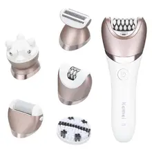 5 In 1 Rechargeable Women Shaver Electric Epilator Shaving Bikini Hair Removal Women Depilation Machine Massage EU Plug 5 In 1 Rechargeable Women Shaver Electric Epilator Shaving Bikini Hair Removal Women Depilation Machine Massage EU Plug