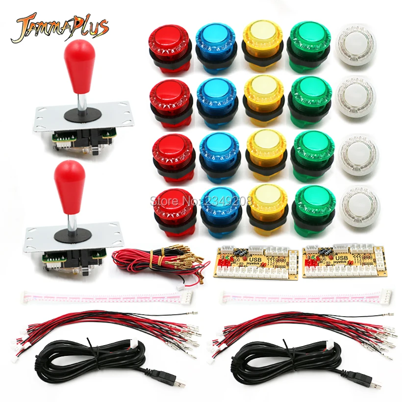 Аркада DIY LED комплект с нулевой задержкой USB кодировщик к ПК аркадные игры 8 способ