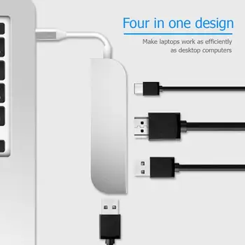 

TYPE C to HDMI 4K/ USB3.0 Adapter USB C converter for Laptop for Nintendo Switch for MacBook,ChromeBook Pixel Huawei MateBook