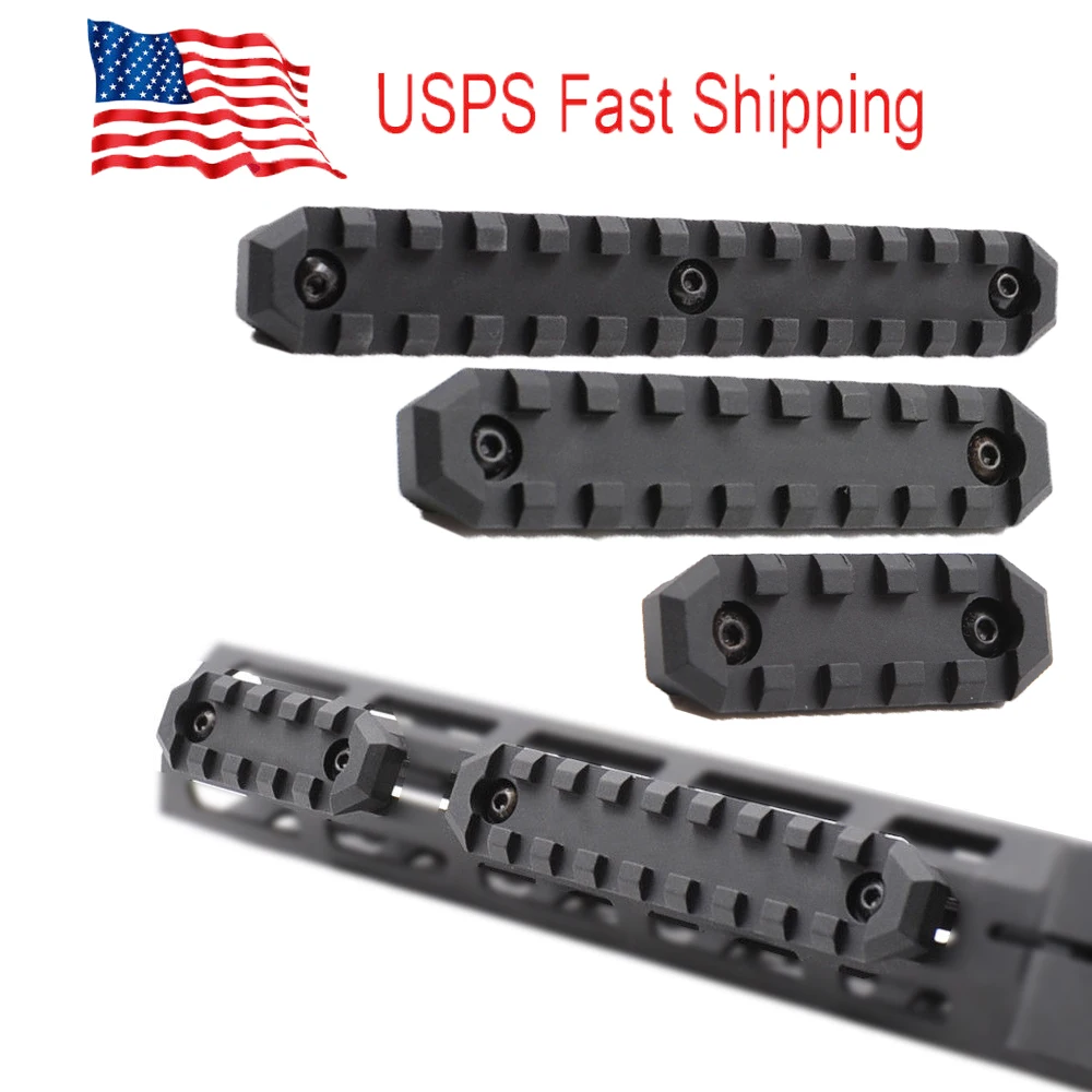 

5/9/13 Slots M-lok Section Mount 20mm Picatinny Weaver Rail Base for Rifle Hunting