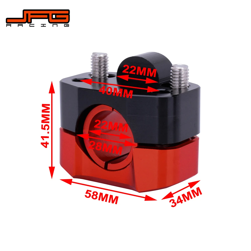 Алюминиевые Хомуты Для Руля Мотоцикла 22 мм 28 CNC крепления для KTM SX SXF EXC XC XCF XCW XCFW 125