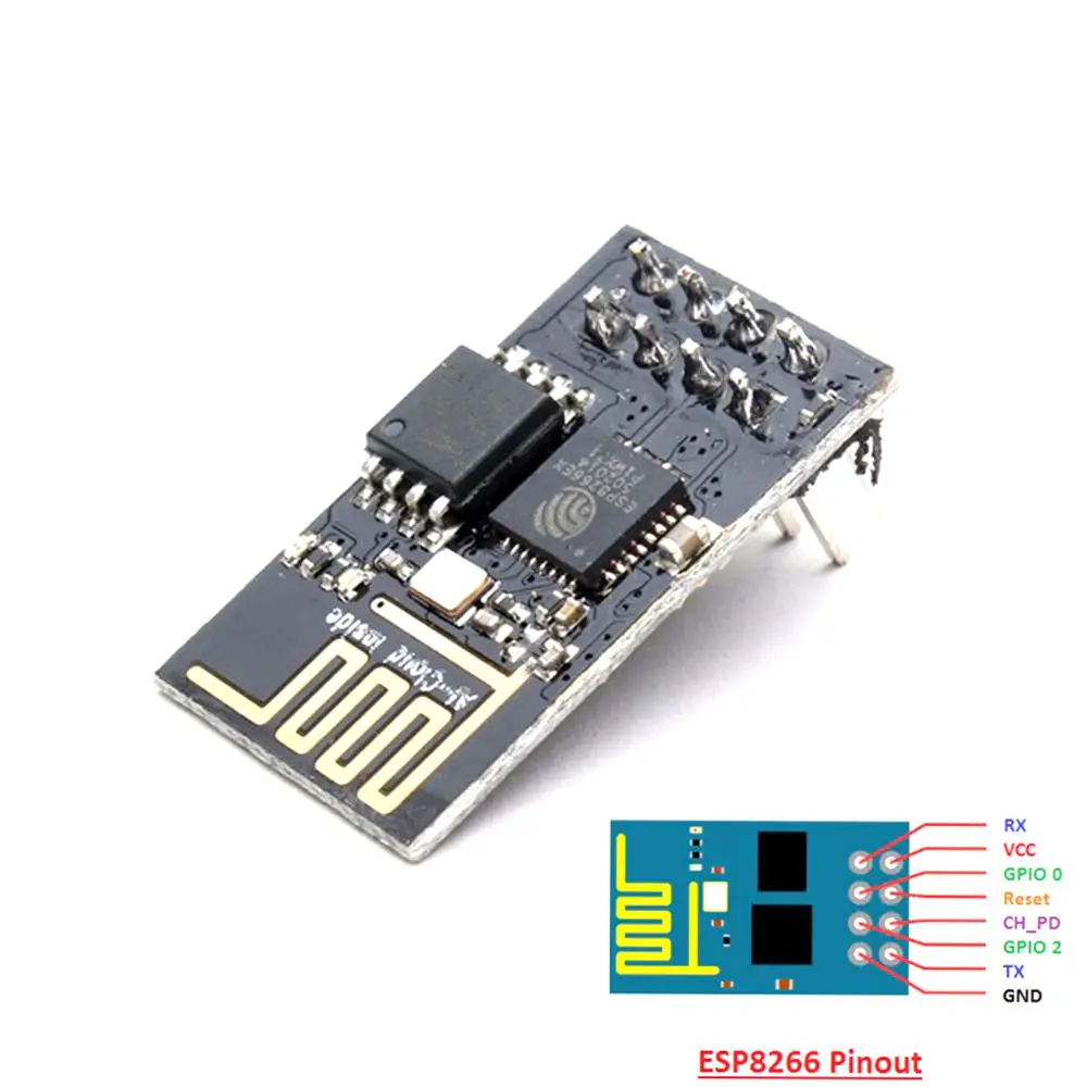 CLAITE USB к ESP8266 Серийный адаптер беспроводной wifi Develoment плата и ESP8266 ESP01 wifi приемопередатчик беспроводной модуль