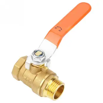 

DN25/DN20/DN15 Level Handle Brass Pipe Ball Valve Male and Female Thread 1"BSP DN25 3/4"BSP DN20 1/2"BSP DN15