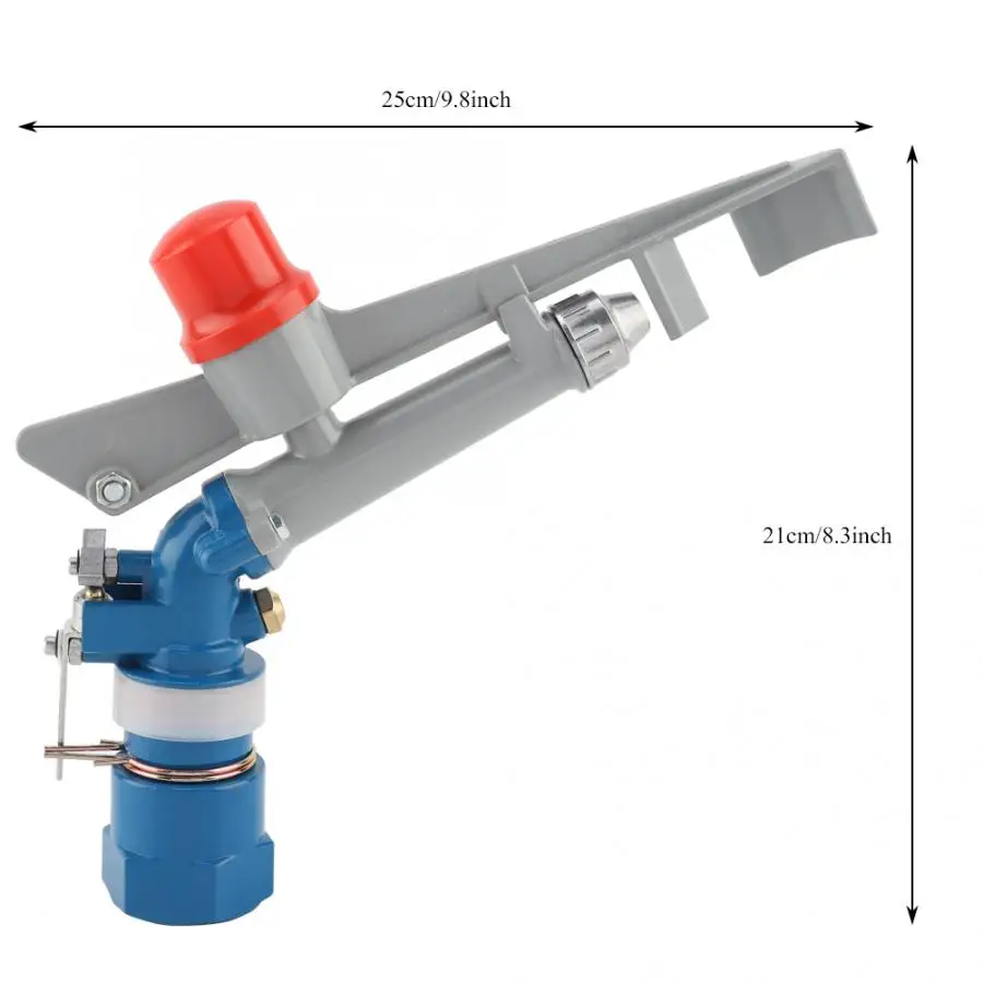 1''DN25 360 градусов Регулируемый распылитель для орошения вращающийся садовый распылитель