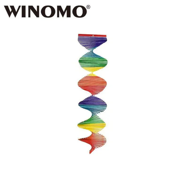 WINOMO 1 шт., креативный декоративный, привлекательный, многоразовый, подвесной, ветровой Спиннер, спираль, Спиннер для сада, дома