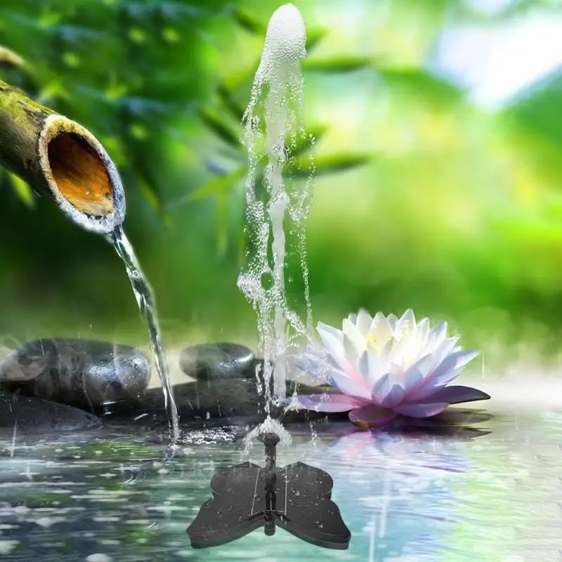 

5V 1.4W Solar Fountain Water Pump Watering Kits Solar Fountain Waterfall Drip Irrigation Automatic Garden Watering System