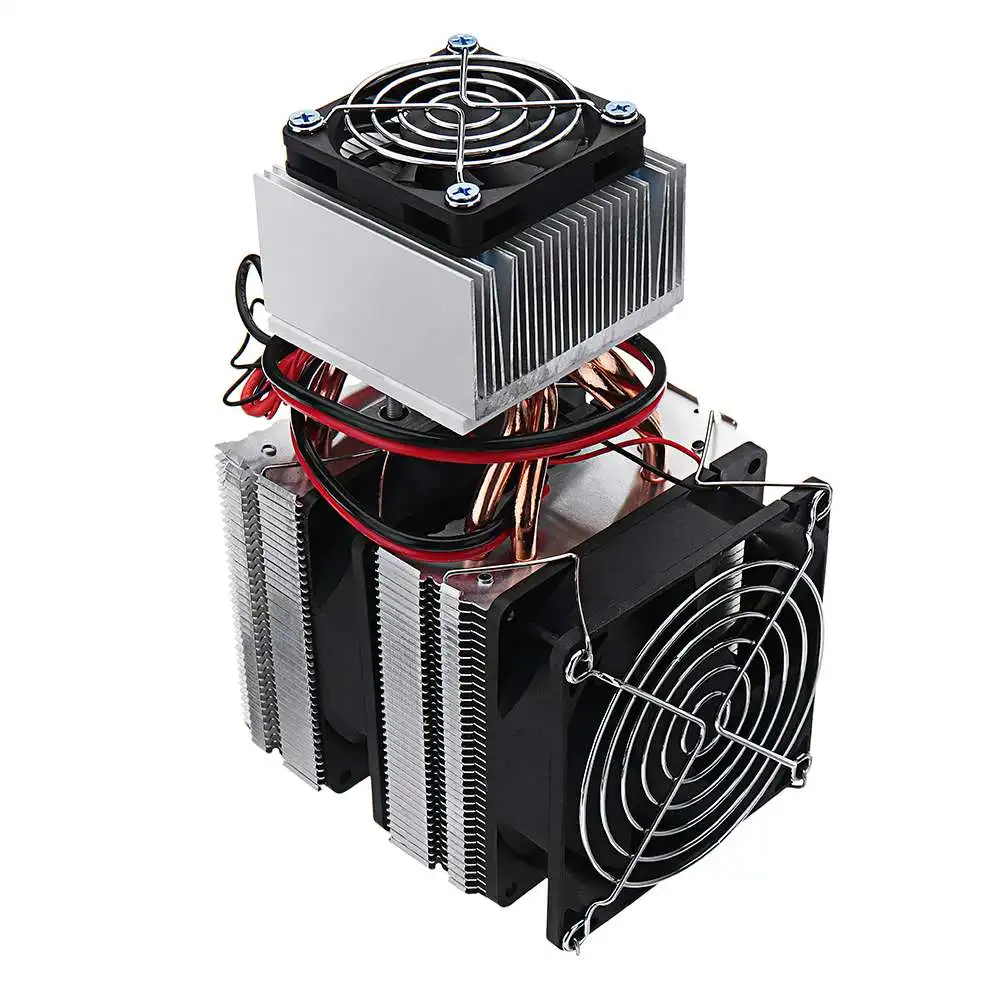 

NEW DIY 12V Mini Electronic Single Cooling Equipment Small Refrigerator Cooling System Radiator