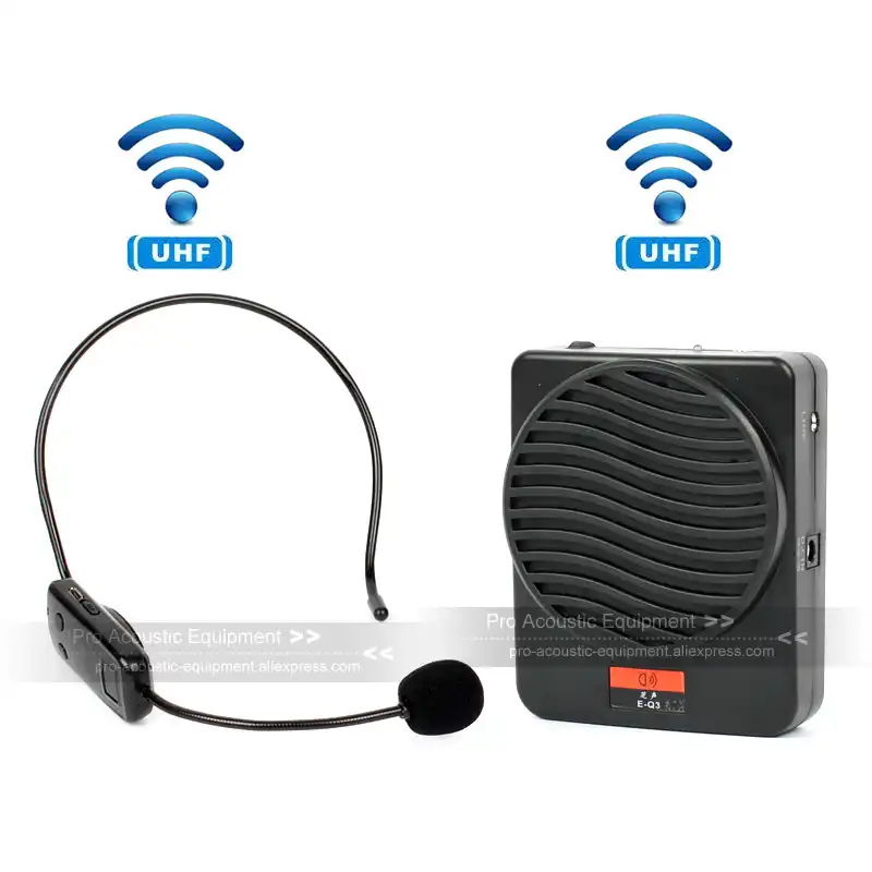 wireless headset pa system