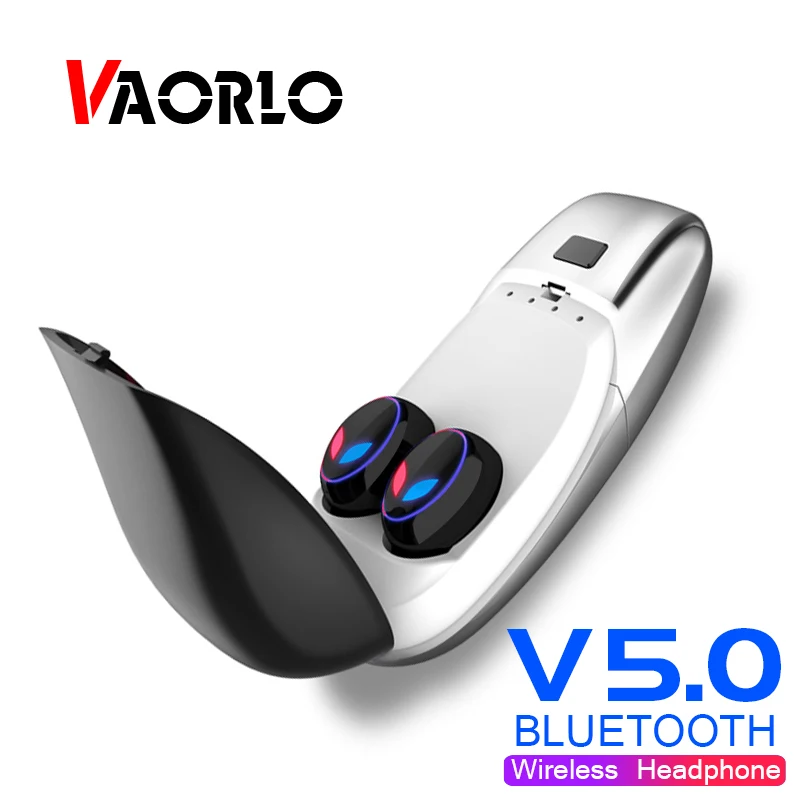 TWS наушники VAORLO спортивные с поддержкой Bluetooth 5 0 Hi Fi 6D|Наушники и гарнитуры| |