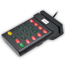 SUNROSE USB цифровая клавиатура близость сенсор Смарт ID карта считыватель с 2 трек магнитной карты считыватель положения Card Reader Pos Sy